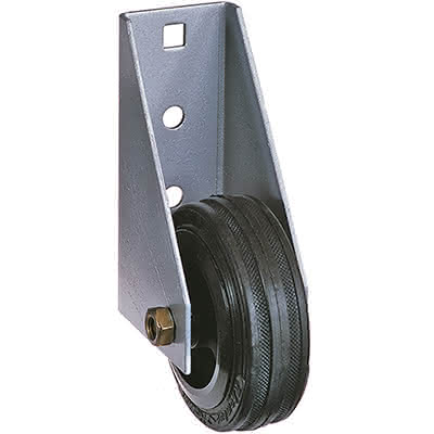 Stützrolle einfach, Ø 80 mm einfach