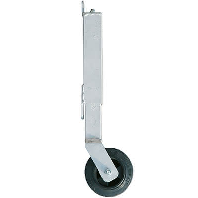 Stützrolle mit Teleskoprohr, Ø 100 mm mit Teleskoprohr