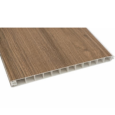 Systemzaun Kingston PVC Einzelprofil 20 x 280 x 1780 mm AnTeak 20 x 280 mm | AnTeak