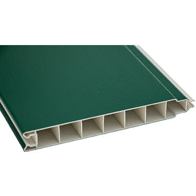 Systemzaun Kingston PVC Einzelprofil 20 x 153 x 1780 mm Moosgrün 20 x 153 mm | Moosgrün