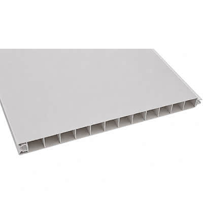Systemzaun Kingston PVC Einzelprofil 20 x 280 x 1780 mm Weiß 20 x 280 mm | Weiß