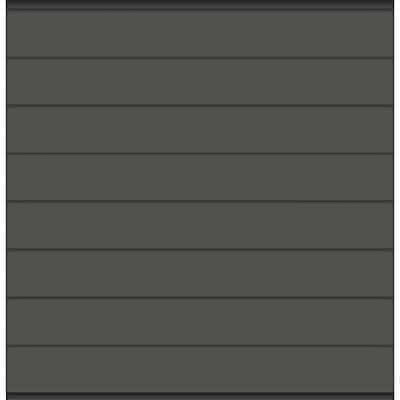 Systemzaun Kingston XL cWPC Anthrazit Zaunelement 178 x 183 cm Steckzaun 178x183 cm | Anthrazit