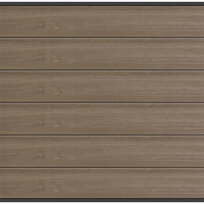 Systemzaun Kingston XL PVC 178 x 175 cm Dekor AnTeak Kingston XL PVC 178 x 175 cm Dekor | AnTeak