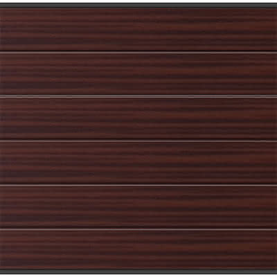 Systemzaun Kingston XL PVC 178 x 175 cm Dekor Mahagoni Kingston XL PVC 178 x 175 cm Dekor | Mahagoni