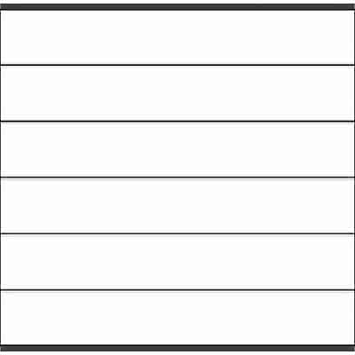 Systemzaun Kingston XL PVC 178 x 175 cm Dekor Weiß Kingston XL PVC 178 x 175 cm Dekor | Weiß
