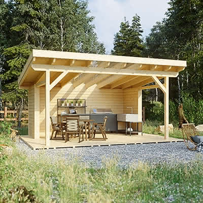 Unterstand Eifel, 554 x 430 cm 