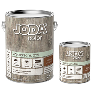 Joda®color Wetterschutzöl 2,5 Liter Grau 2,5 Liter | Grau