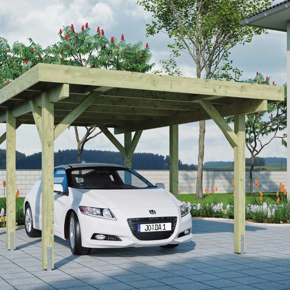 Carport Günstig 340 X 510 Cm Zum Aktionspreis KDI