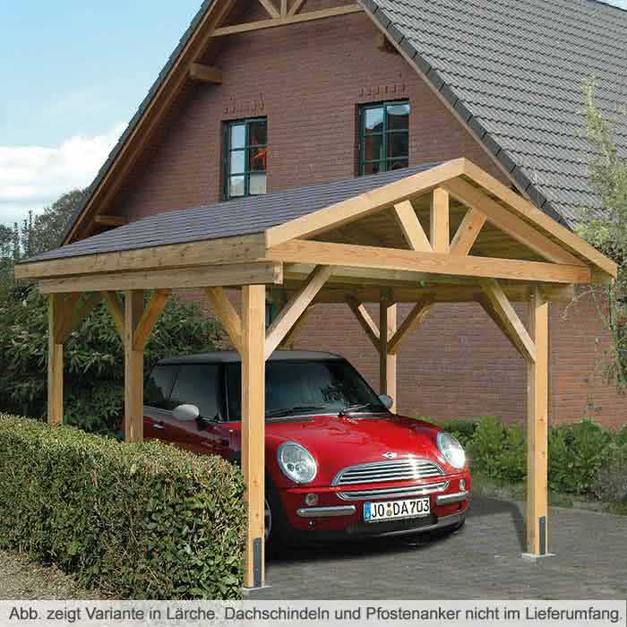 Carport 300 X 500 Cm KDI Grün Aktionspreis