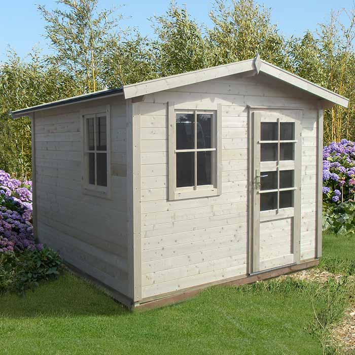 Garten Holzhaus 290 X 290 Cm Inklusive 90 Cm Breiter Tur