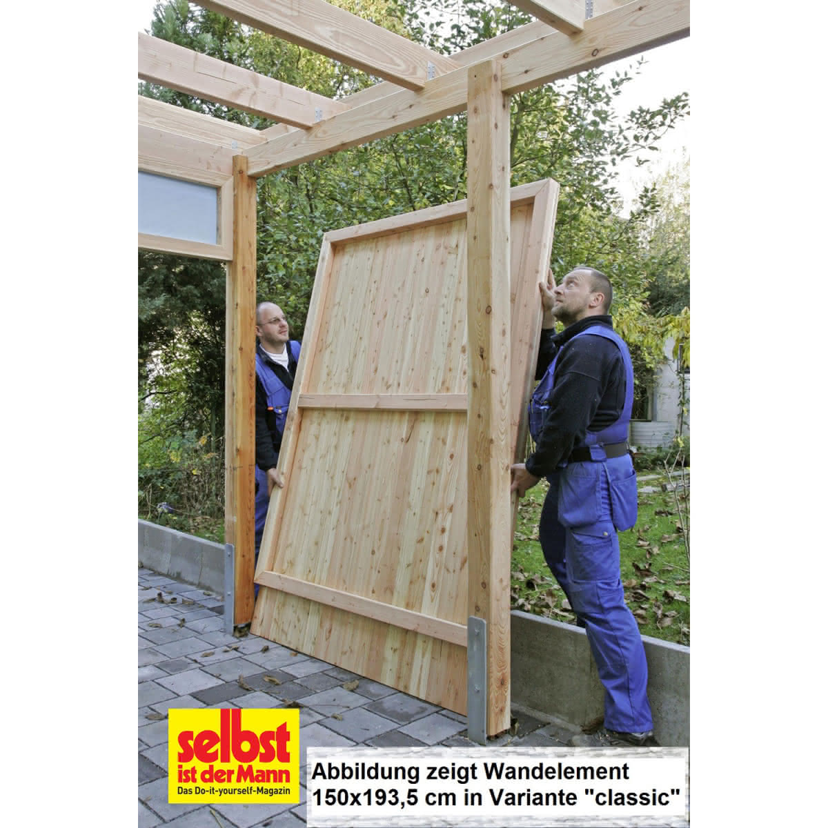 Carport Wandelement Breite 165 25 Cm