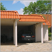 Dachpfannen für Carports