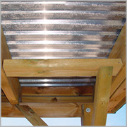 Stahltrapezplatten für Flachdächer 