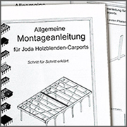 Montageanleitung für Carports von Joda®