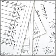 Technische Zeichnung eines Carports von Joda®