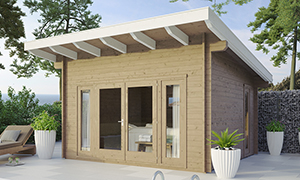 Atelier mit Pultdach