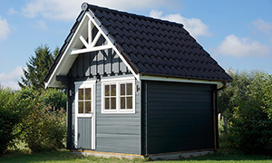 Schwedenhaus mit Satteldach