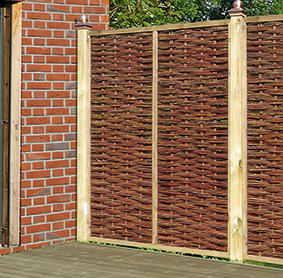 Weidenzaun Weidenzaun