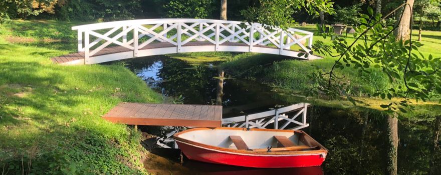 Holzbrücke Kundenbeispiel Holzbrücke Kundenbeispiel