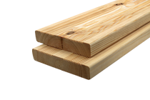 Polarkiefer naturbelassen mit französischem Profil Polarkiefer naturbelassen mit französischem Profil