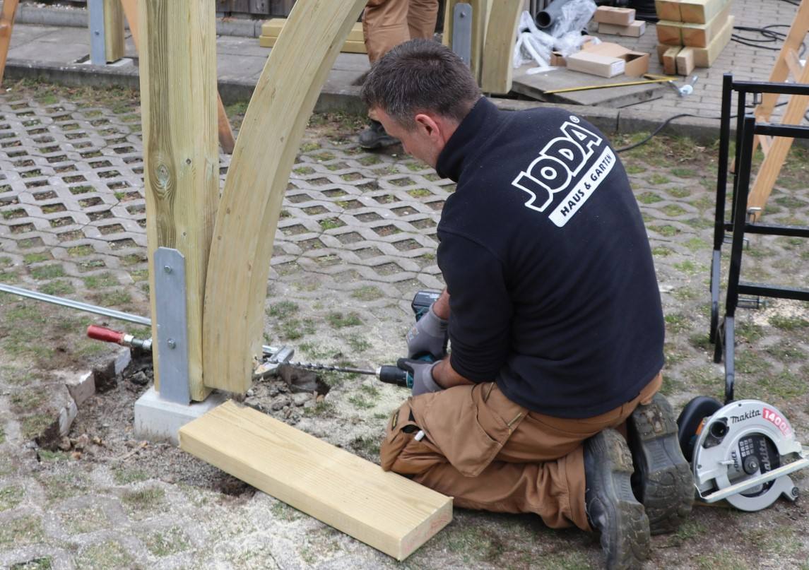 Joda Team Pfostenbogenmonatage